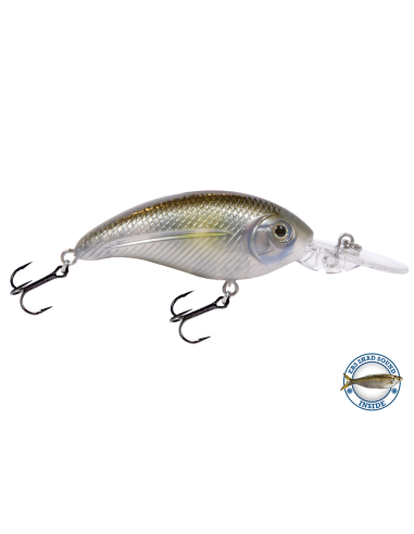 Crankbait electrónico con sonido de pez pasto Deep Impact 6 AYU Livingston Lures