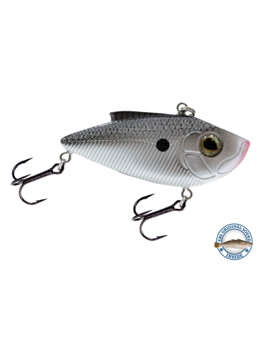 Lipless electrónico con sonido de pez pasto Pro Ripper XXX Shad Livingston Lures